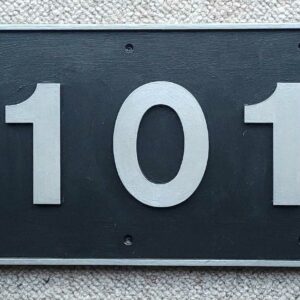 Replica number plate - D1010