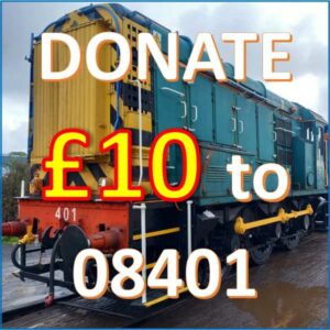 Donate £10 to 08401